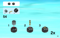 LEGO 60045 instructions page 63 – build guide