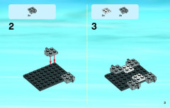 LEGO 60045 instructions page 3 – build guide