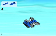 LEGO 60045 instructions page 4 – build guide