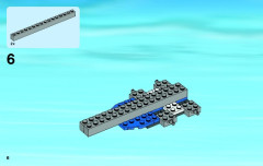 LEGO 60045 instructions page 6 – build guide