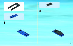 LEGO 60045 instructions page 9 – build guide