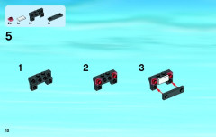 LEGO 60046 instructions page 10 – build guide