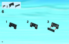 LEGO 60046 instructions page 12 – build guide