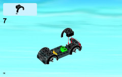 LEGO 60046 instructions page 14 – build guide