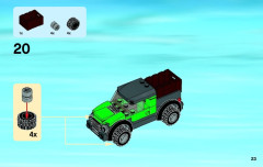 LEGO 60046 instructions page 23 – build guide