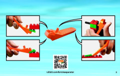 LEGO 60046 instructions page 3 – build guide