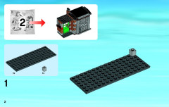 LEGO 60046 instructions page 2 – build guide