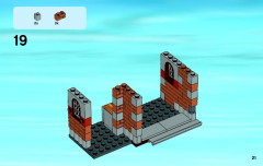 LEGO 60046 instructions page 21 – build guide