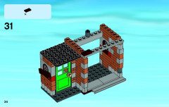 LEGO 60046 instructions page 34 – build guide