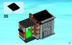 LEGO 60046 instructions page 43 – build guide