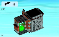 LEGO 60046 instructions page 44 – build guide