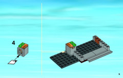 LEGO 60046 instructions page 9 – build guide