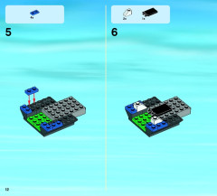 LEGO 60046 instructions page 12 – build guide