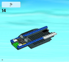 LEGO 60046 instructions page 18 – build guide