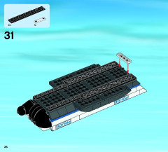 LEGO 60046 instructions page 36 – build guide
