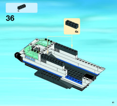LEGO 60046 instructions page 41 – build guide