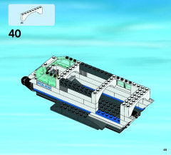LEGO 60046 instructions page 45 – build guide