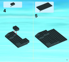 LEGO 60046 instructions page 5 – build guide