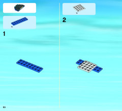 LEGO 60046 instructions page 50 – build guide