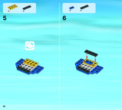 LEGO 60046 instructions page 52 – build guide