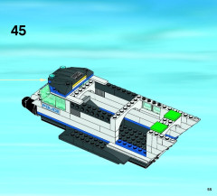 LEGO 60046 instructions page 55 – build guide
