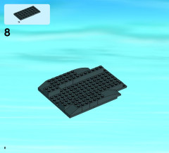 LEGO 60046 instructions page 8 – build guide