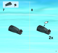 LEGO 60046 instructions page 11 – build guide