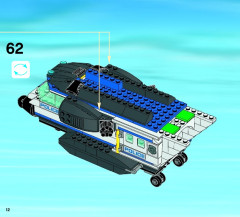 LEGO 60046 instructions page 12 – build guide