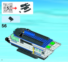 LEGO 60046 instructions page 2 – build guide