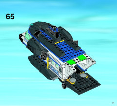LEGO 60046 instructions page 21 – build guide