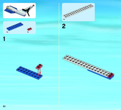 LEGO 60046 instructions page 22 – build guide