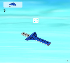 LEGO 60046 instructions page 23 – build guide