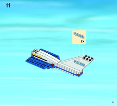 LEGO 60046 instructions page 31 – build guide