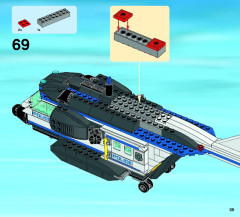 LEGO 60046 instructions page 39 – build guide