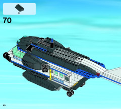 LEGO 60046 instructions page 40 – build guide