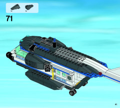 LEGO 60046 instructions page 41 – build guide