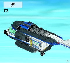 LEGO 60046 instructions page 43 – build guide