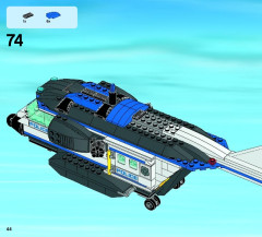 LEGO 60046 instructions page 44 – build guide