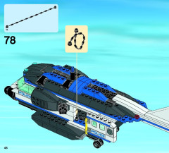 LEGO 60046 instructions page 48 – build guide