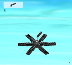 LEGO 60046 instructions page 51 – build guide