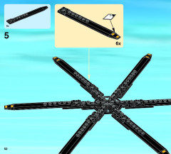 LEGO 60046 instructions page 52 – build guide