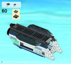 LEGO 60046 instructions page 6 – build guide