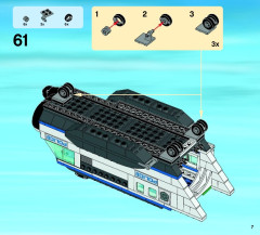 LEGO 60046 instructions page 7 – build guide