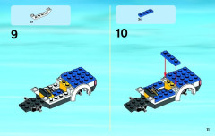LEGO 60047 instructions page 11 – build guide