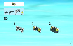 LEGO 60047 instructions page 15 – build guide