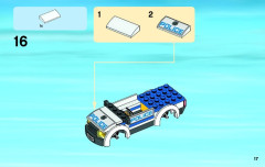 LEGO 60047 instructions page 17 – build guide