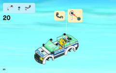 LEGO 60047 instructions page 20 – build guide