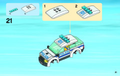 LEGO 60047 instructions page 21 – build guide
