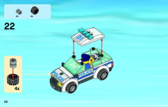 LEGO 60047 instructions page 22 – build guide