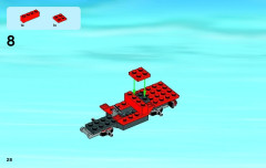 LEGO 60047 instructions page 28 – build guide